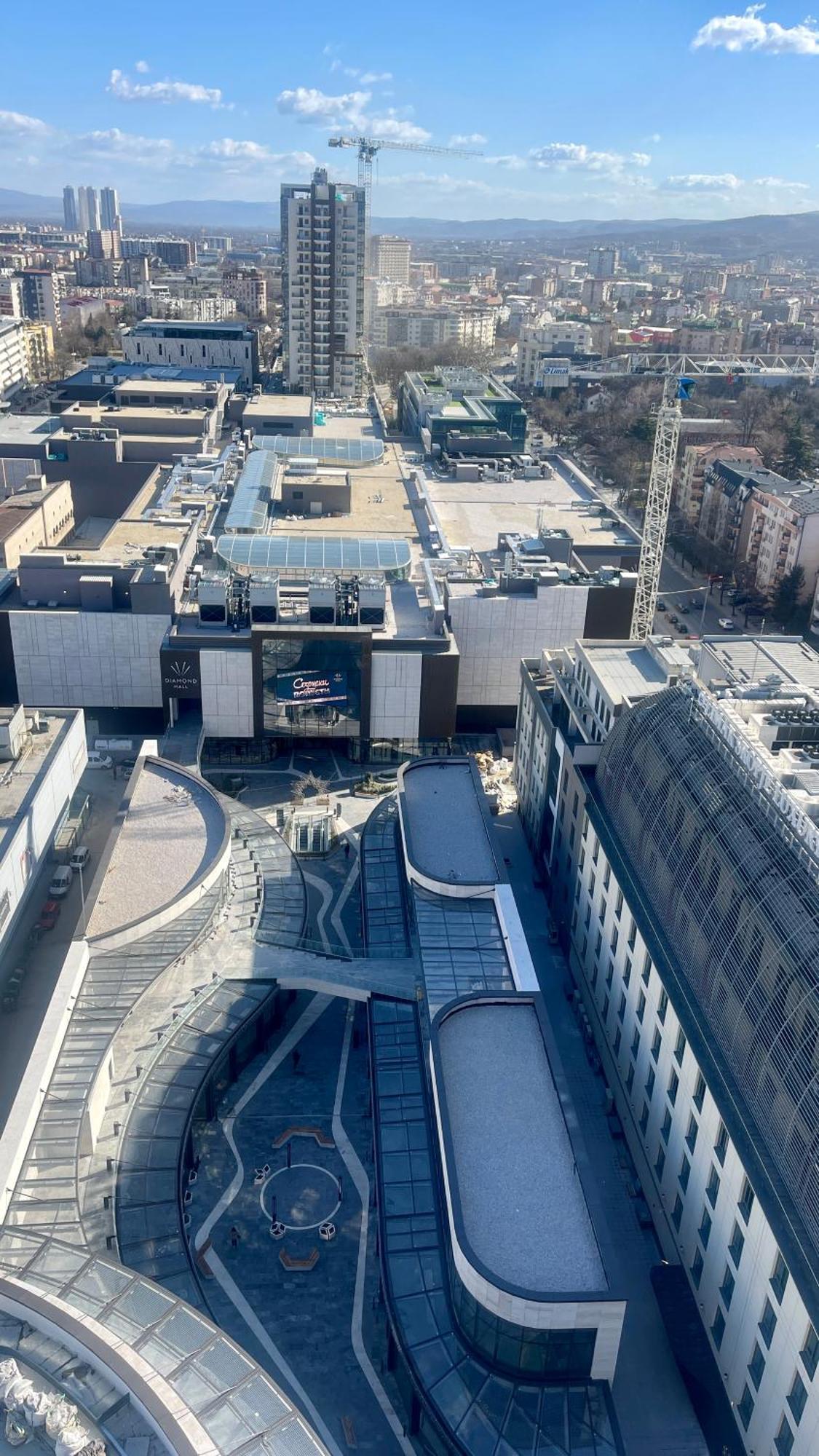 Diamond Of Skopje Luxury Apartment 18Th Floor Dış mekan fotoğraf