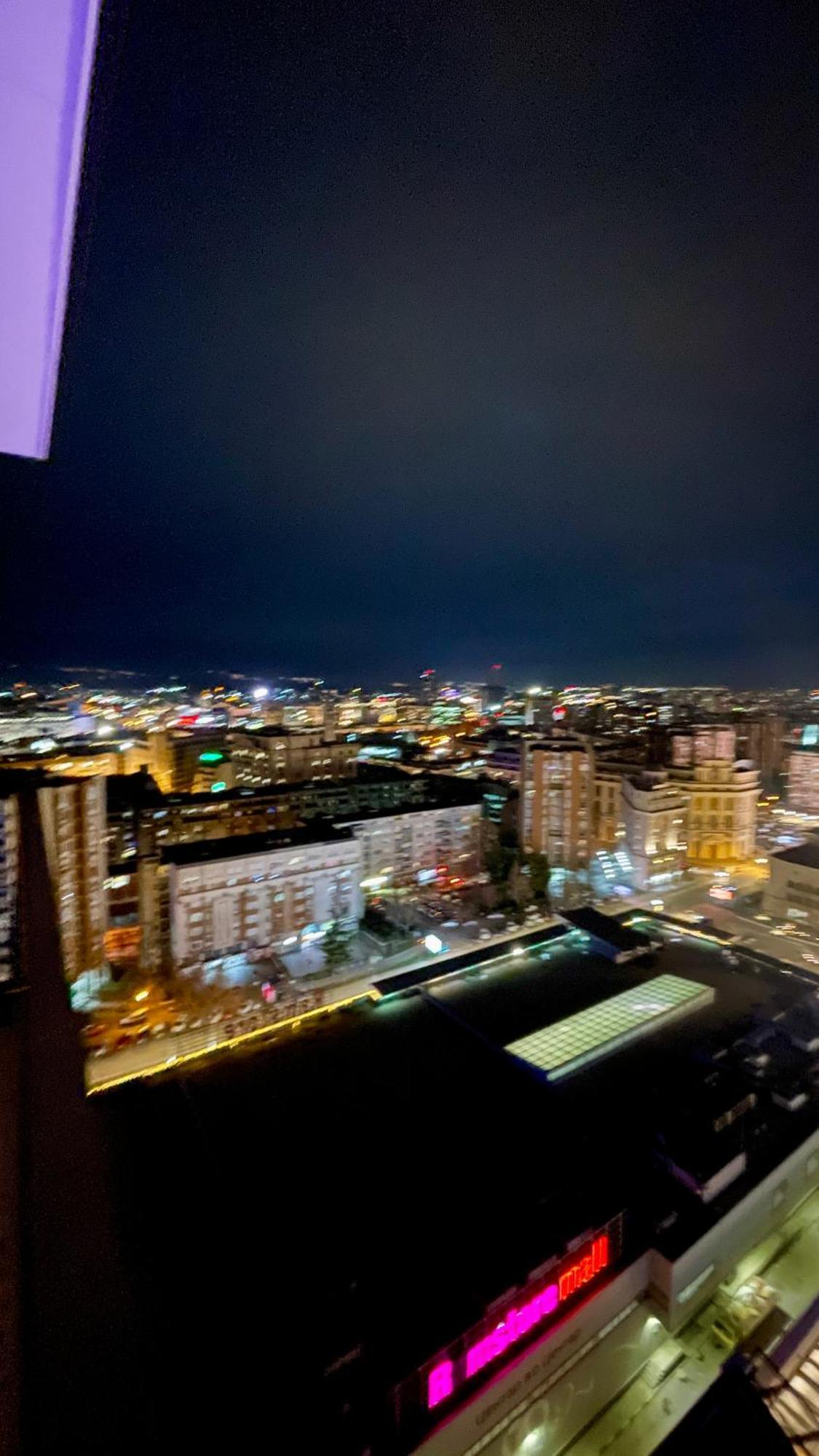 Diamond Of Skopje Luxury Apartment 18Th Floor Dış mekan fotoğraf