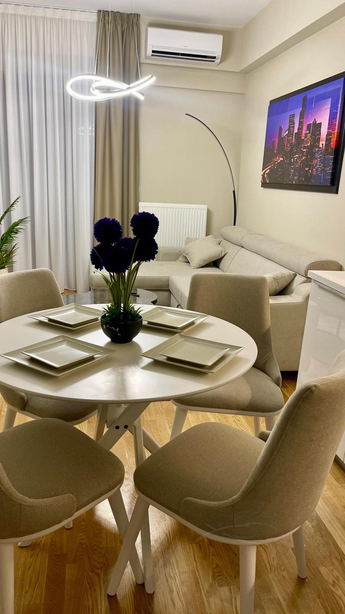 Diamond Of Skopje Luxury Apartment 18Th Floor Dış mekan fotoğraf